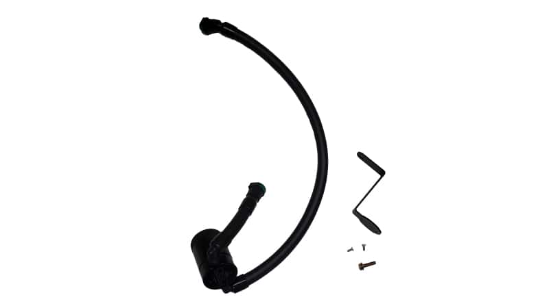J&L — J&L 24+ Ford Mustang 5.0L (w/ Whipple Supercharger) Oil Separator - 3.0 CCV Side Black Anodized
Oil Separator - view 1