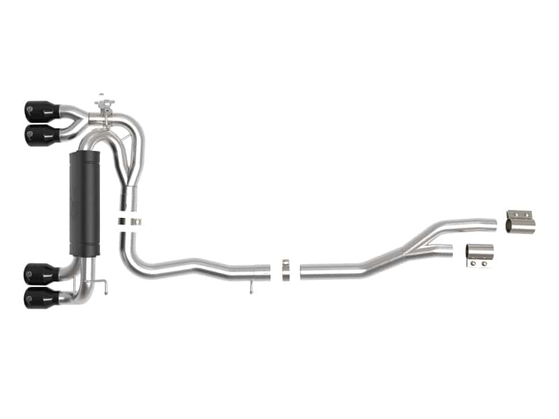 aFe — aFe MACHForce XP Exhausts Cat-Back SS 19-21 BMW M2 Competition L6-3.0L w/Black Tips
Cat-Back Exhaust - view 3