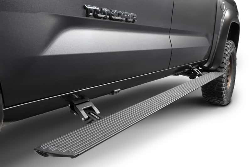 Go Rhino — RealTruck 22-24 Toyota Tundra DC 4dr VoltStep Electric Running Board Kit (No Drill) - Tex. Blk
VoltStep Elec. Board - view 3