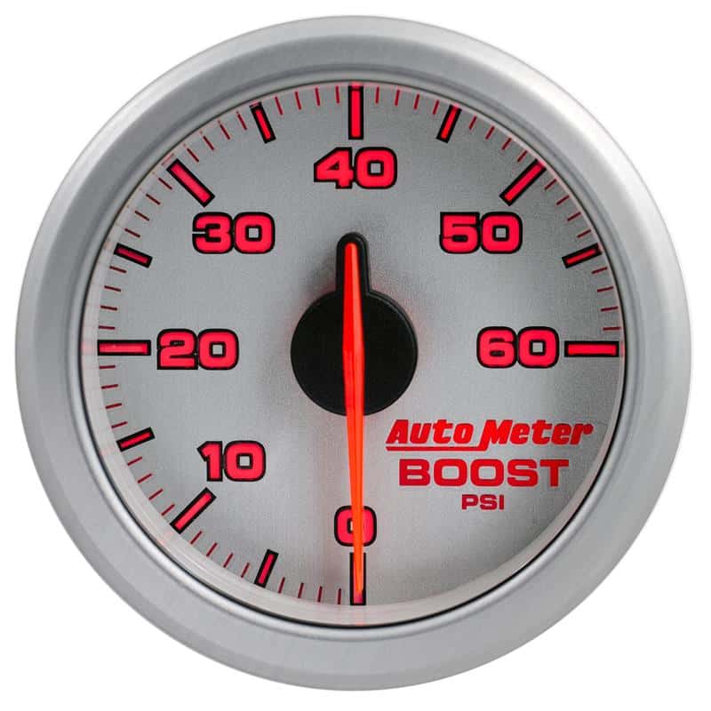 AutoMeter — Autometer Airdrive 2-1/6in Boost Gauge 0-60 PSI - Silver
GA 2" BST AIRDRIV SL - view 2