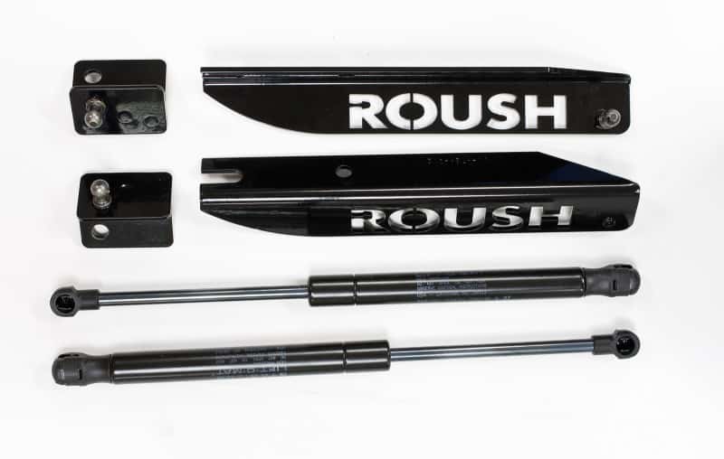 Roush — Roush 2005-2014 Ford Mustang Hood Strut Kit (Excl. GT500) - view 1