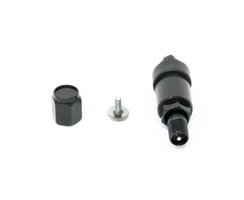 Torque Solution — Torque Solution Billet TPMS Valve Stem (Black) 2008+ Subaru Legacy Impreza WRX / STi - view 2