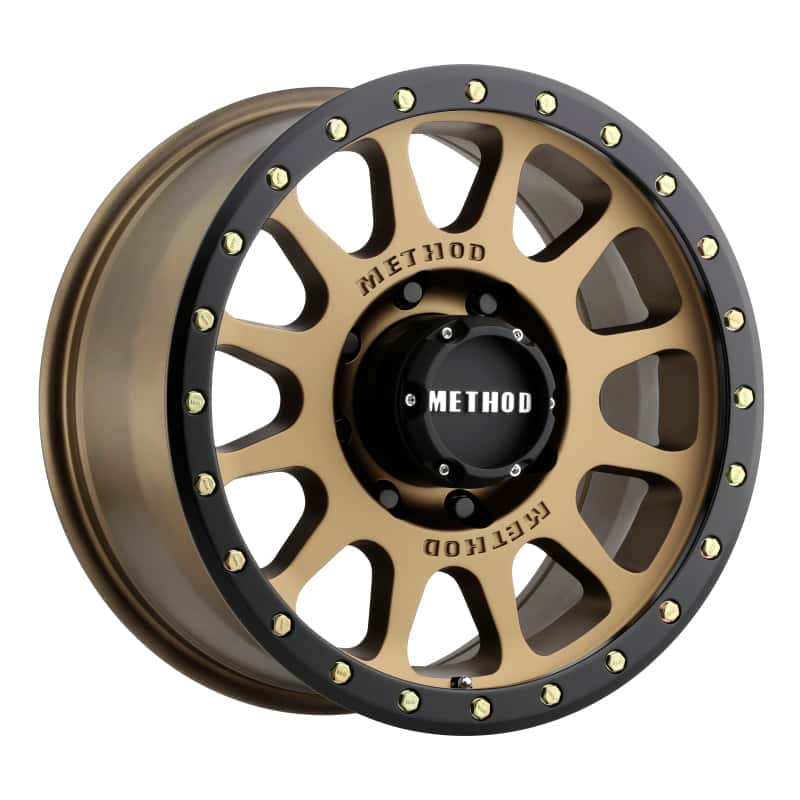 Method Wheels — Method MR305 NV 18x9 +18mm Offset 8x170 130.81mm CB Method Bronze/Black Street Loc Wheel - view 1