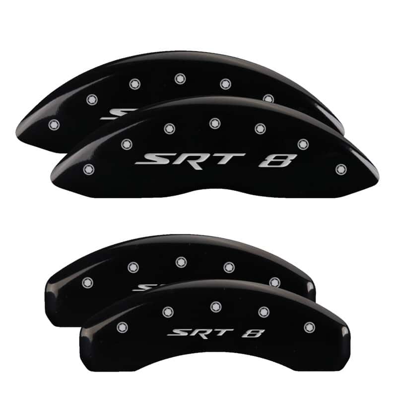 MGP — MGP 4 Caliper Covers Engraved Front & Rear SRT8 Black finish silver ch
Caliper Covers - view 1