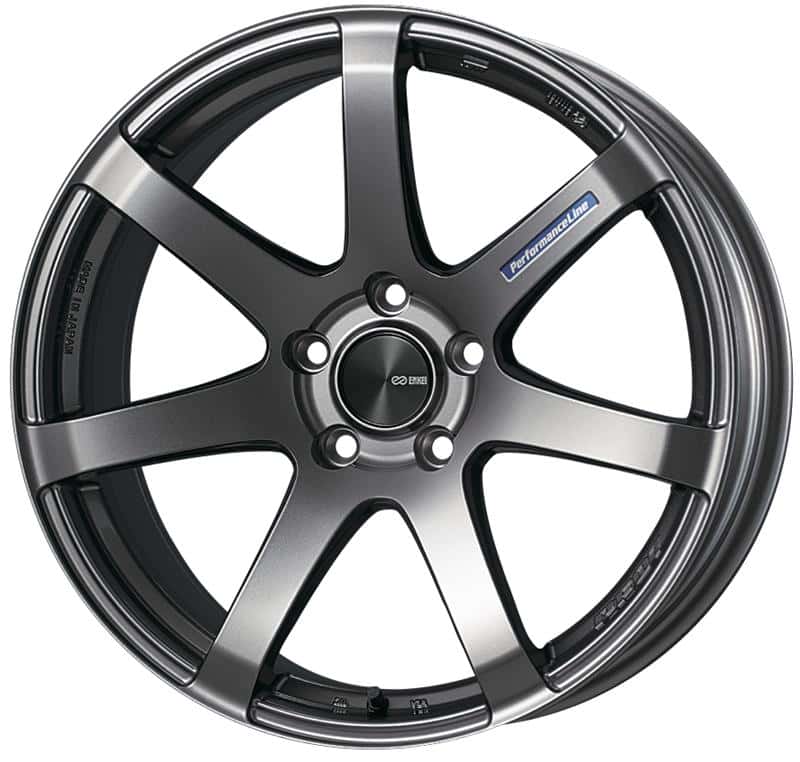 Enkei — Enkei PF07 18x9.5 5x114.3 40mm Offset Dark Silver Wheel - view 2