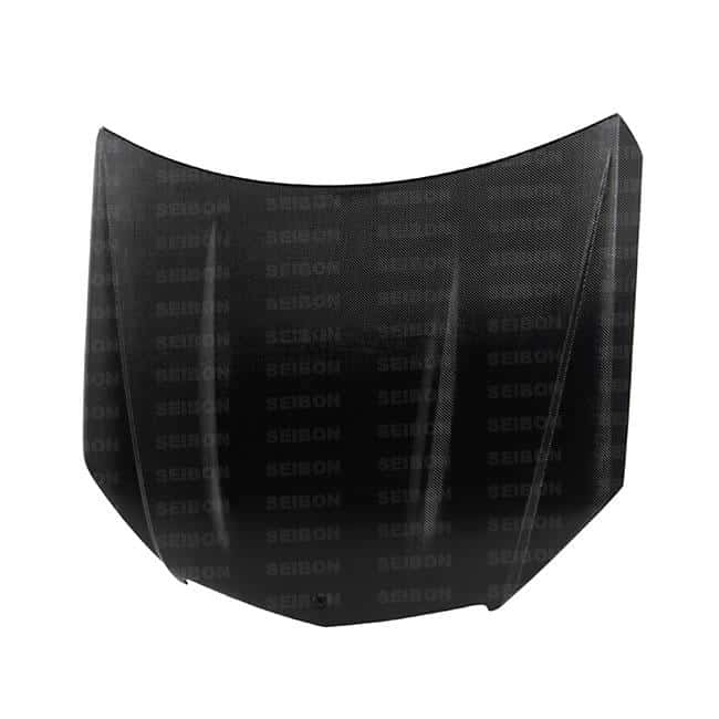 Seibon — Seibon 07-10 Mercedes Benz C-Class (AMG 63 ONLY) OEM-Style Carbon Fiber Hood - view 4