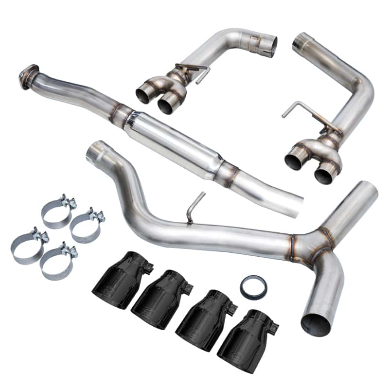 AWE Tuning — AWE Tuning Subaru WRX/STI VA/GV Sedan Track Edition Exhaust - Diamond Black Tips (102mm)
Track Exhaust - view 4