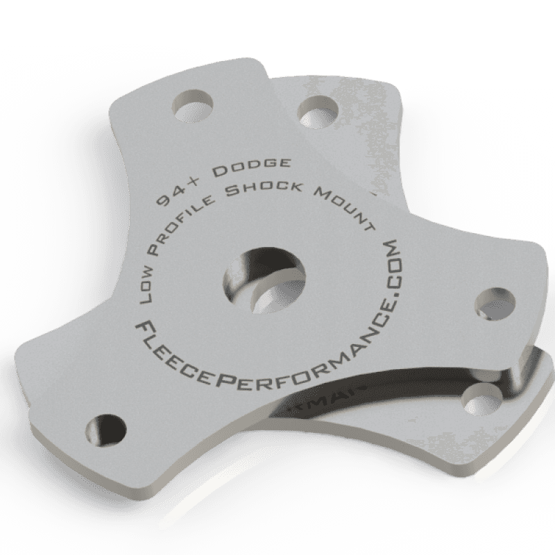 Fleece Performance — Fleece Performance 2500 and 3500 Low Profile Shock Mounts
Shock Absorber Mount - view 1