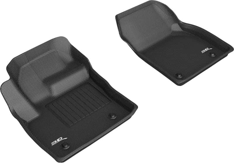 3D MAXpider — 3D MAXpider 18-20 Jaguar E-Pace Kagu 1st Row Floormats - Black
Floor Mat Set - view 1