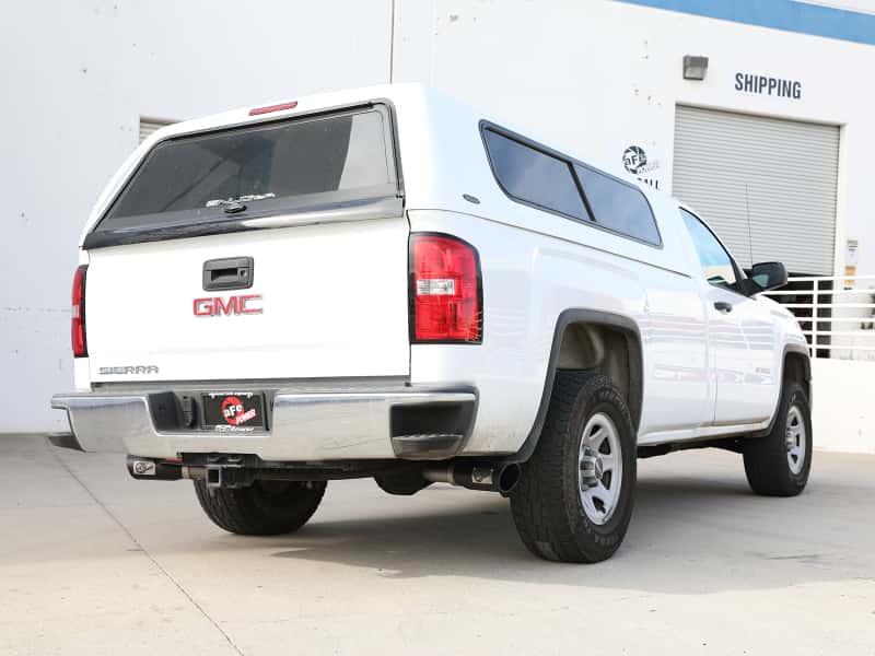 aFe — aFe Gemini XV 3in 304 SS Cat-Back Exhaust 09-18 GM Trucks V6-4.3/V8-4.8/5.3L w/ Black Tips
Cat-Back Exhaust - view 8