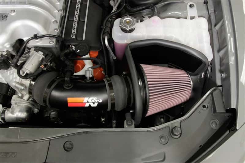 K&N Engineering — K&N 2017 Dodge Challenger Hellcat SC V8-6.2L F/l Typhoon Air Intake
Performance Air Inta
Air Intake System - view 6