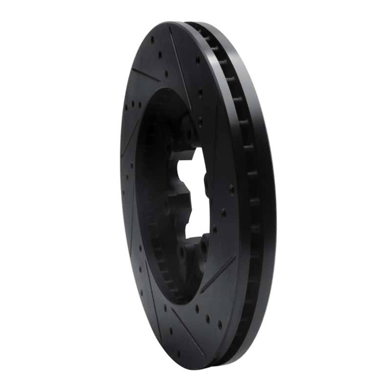 R1 Concepts — R1 09-12 Chevrolet Colorado Front Left Drilled & Slotted Black Brake Rotor
R1 Brake Rotor Drill - view 4