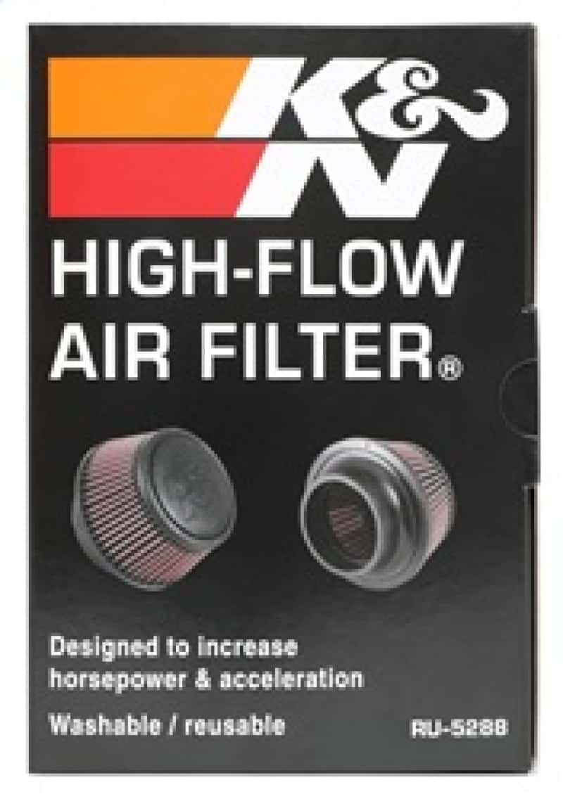 K&N Engineering — K&N Universal Round Clamp-On Air Filter 3in Flange ID x 6in Base OD x 4.625in Top OD x 3in Height
Universal Clamp-On A
Clamp-on Air Filter - view 9