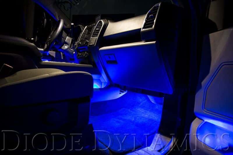 Diode Dynamics — Diode Dynamics LED Footwell Kit - Blue - view 2