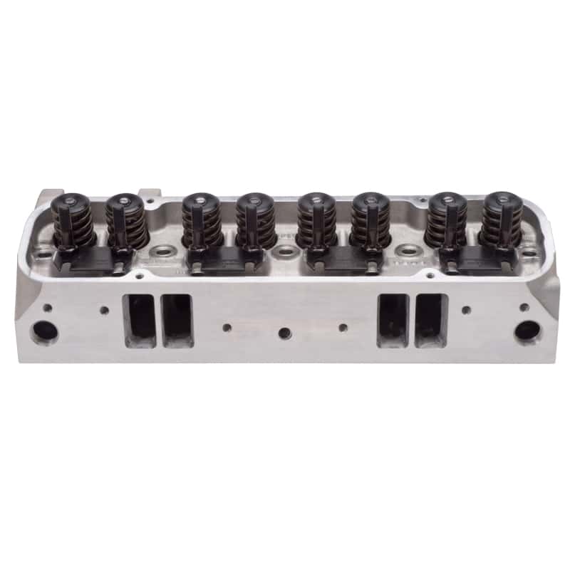 Edelbrock — Edelbrock Single Perf Pontiac 87cc Head Comp
CYLINDER HEADS - view 3