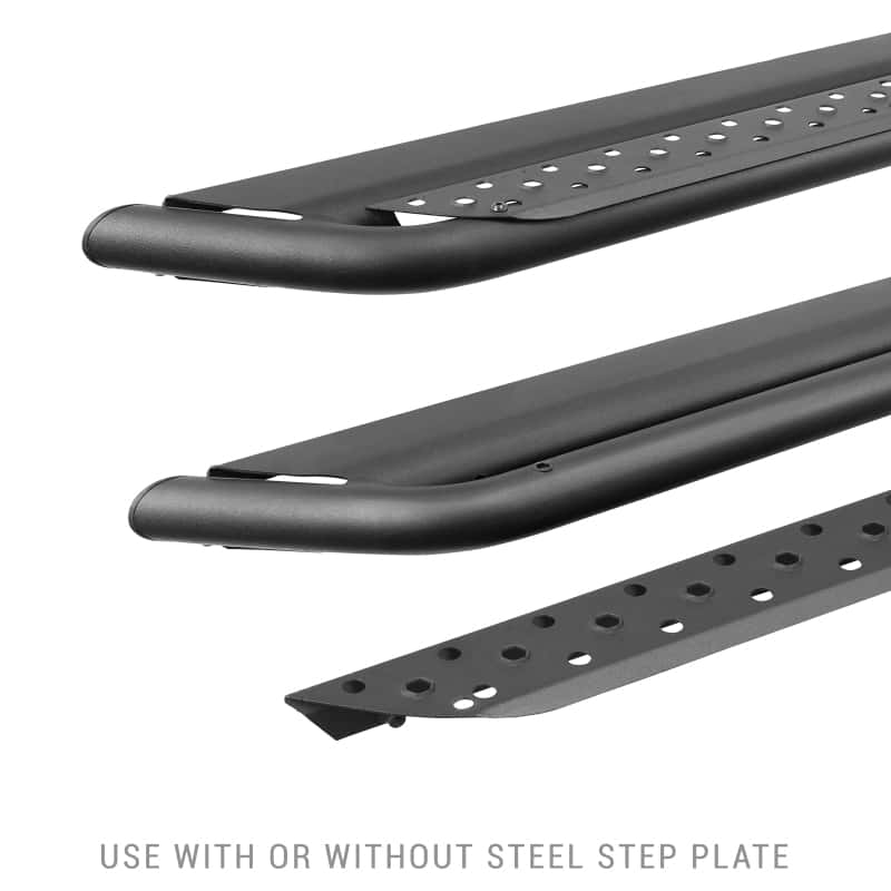 Go Rhino — Go Rhino 21-22 Ford Bronco 2DR Sport Utility Dominator Xtreme D6 Side Steps 57in long - Bars Only
D6 Dominator Steps - view 3