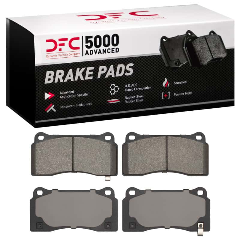 DFC — DFC 03-17 Dodge Viper Front/Rear 5000 Advanced Low Metallic Brake Pads
DFC Brake Pad Set - view 1