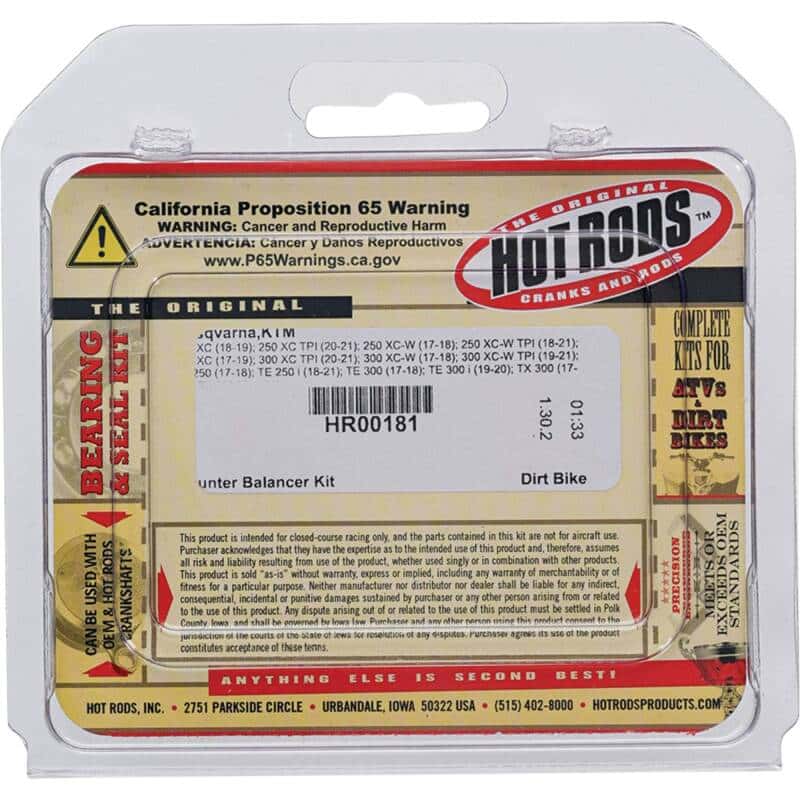 Hot Rods — Hot Rods 17-18 Husqvarna TE 250 250cc Counter Balancer Kit - view 4