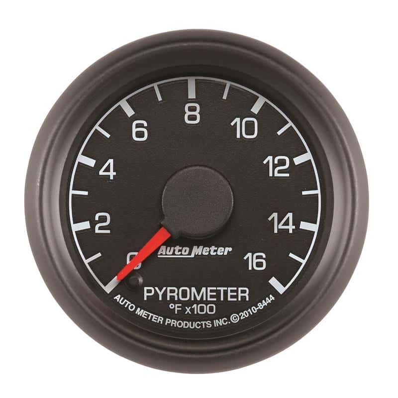 AutoMeter — Autometer Factory Match Ford 52.4mm Full Sweep Electronic 0-1600 Deg F EGT/Pyrometer Gauge
GA 2" EGT 1600F FFM - view 3
