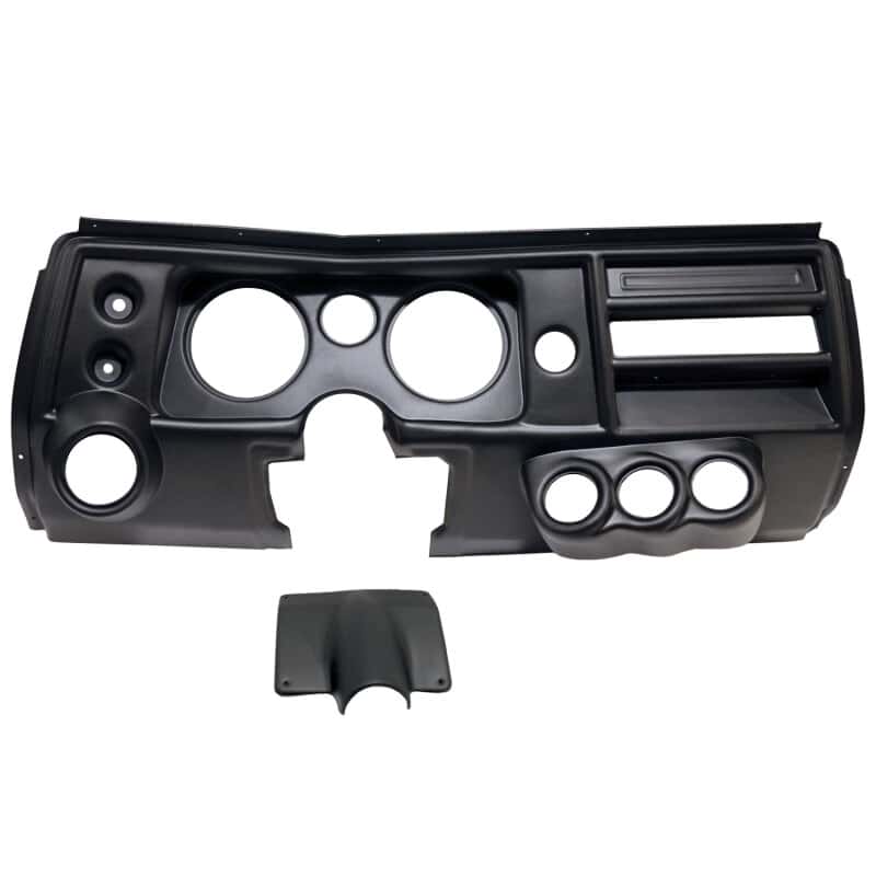 AutoMeter — Autometer 1968 Chevrolet Chevelle W/ Vent Direct Fit Gauge Panel 5in x2 / 2-1/16in x4 - view 1
