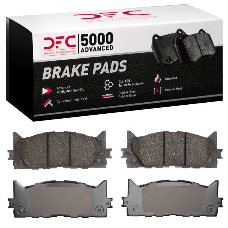 DFC — DFC 07-18 Lexus ES300H Front 5000 Advanced Ceramic Brake Pads
DFC Brake Pad Set - view 1