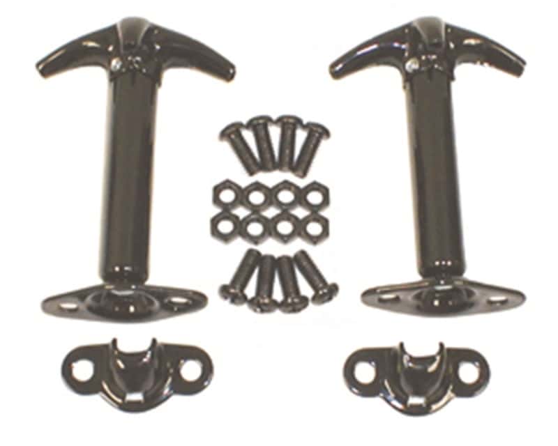 Rugged Ridge — Rugged Ridge 41-95 Jeep CJ / Jeep Wrangler Black Hood Catch Kit
Hood Latch Assembly
OFFROAD_EXTERIOR - view 1
