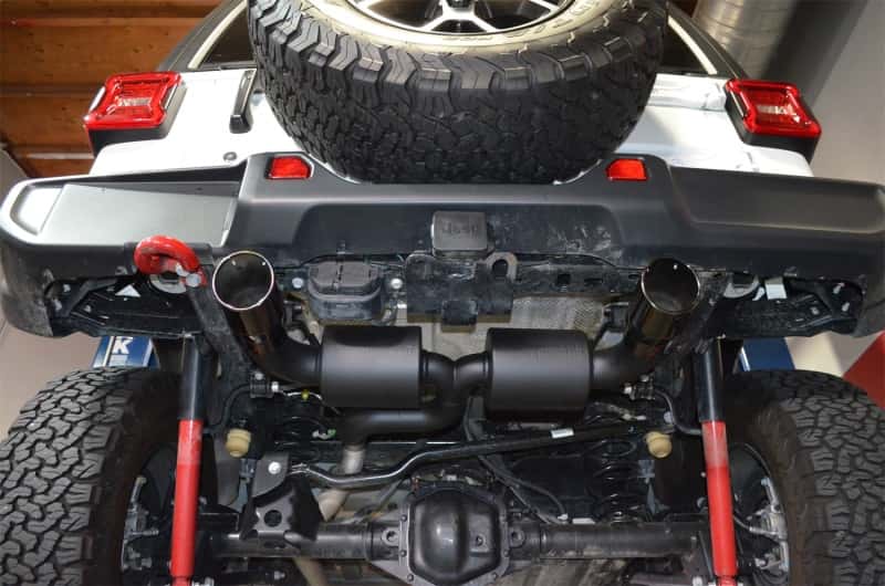 Injen — Injen 18-20 Jeep Wrangler JL L4-2.0L Turbo / V6-3.6L SS Axle-back Exhaust - Black
Exhaust System Kit
Exhaust System - view 5