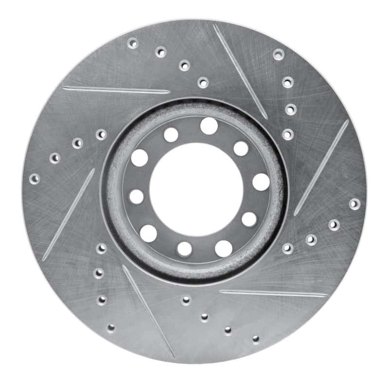 R1 Concepts — R1 72-80 Mercedes-Benz 450SE Front Left Drilled & Slotted Silver Brake Rotor
R1 Brake Rotor Drill - view 5