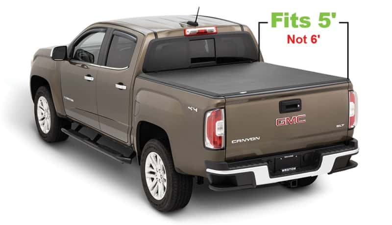 Tonno Pro — Tonno Pro 15-19 Chevy Colorado 5ft Fleetside Hard Fold Tonneau Cover
Hard Fold Bed Cover - view 5