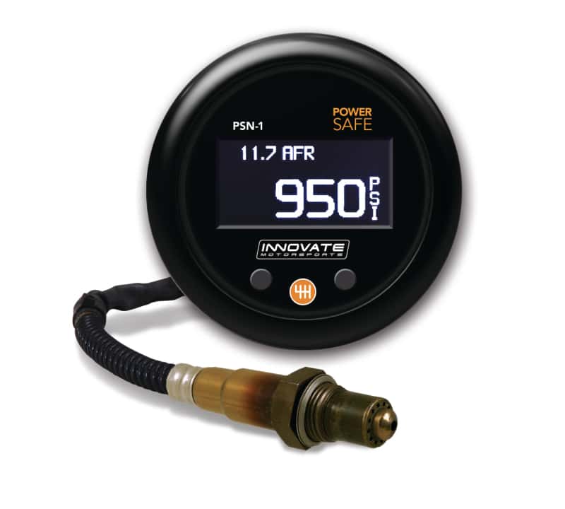 Innovate Motorsports — Innovate PSN-1 PowerSafe Nitrous Bottle Pressure / Wideband O2 Gauge Kit
PSN1 PwrSafe N2O AFR - view 2