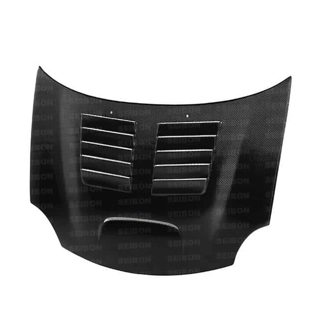 Seibon — Seibon 03-05 Dodge SRT-4 GT-style Carbon Fiber Hood - view 5