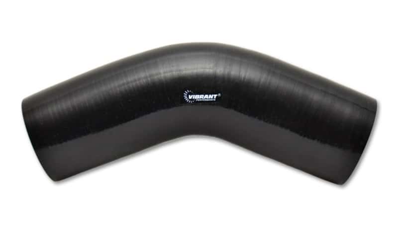 Vibrant — Vibrant 4 Ply Reinforced Silicone Elbow Connector - 4in I.D. - 45 deg. Elbow (BLACK)
4"ID45DegSilElbBlk
4"45DegSilElbBlk
Hose Coupler - view 1