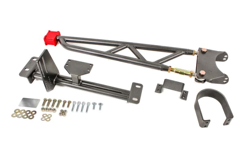 BMR Suspension — BMR 93-02 F-Body w/ DSL Torque Arm Tunnel Mount (For Stock Exhaust) - Black Hammertone - view 2