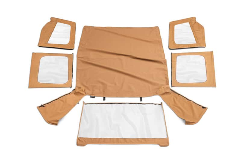Rampage — Rampage 1988-1995 Jeep Wrangler(YJ) OEM Replacement Top - Spice
Fctry Rplcmnt Sft Tp
Top-Soft - view 1