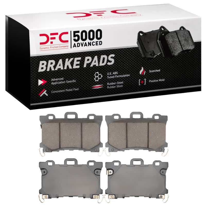 DFC — DFC 24-25 Nissan Z Front 5000 Advanced Low Metallic Brake Pads
DFC Brake Pad Set - view 1