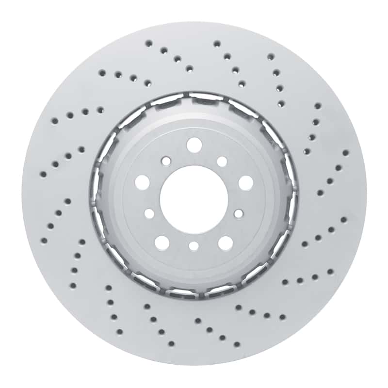DFC — DFC 12-19 BMW M6 Right Front Drilled Hi-Carbon Alloy Geomet Coated Rotor
DFC Brake Rotor - view 1