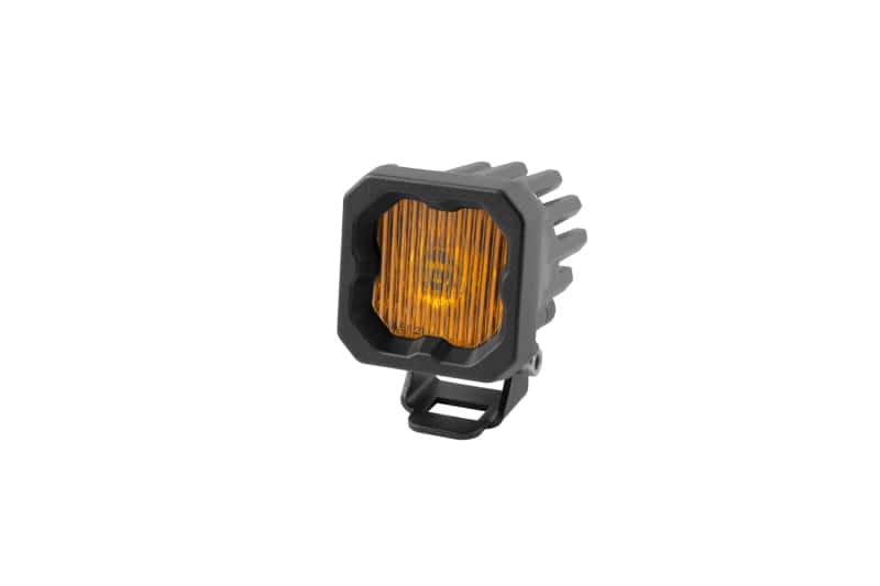 Diode Dynamics — Diode Dynamics Stage Series C1 LED Pod - Yellow SAE Fog Standard ABL Each - view 1