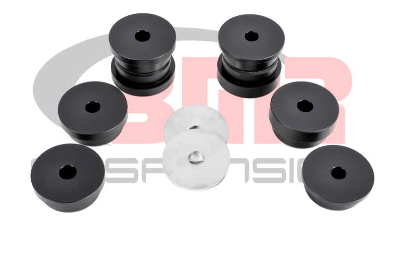 BMR Suspension — BMR 15-17 S550 Mustang Rear Cradle Bushing Kit (Delrin) - Black
Rear Cradle Bushings - view 1