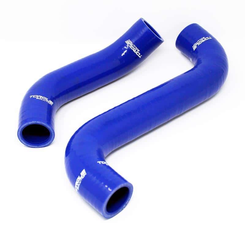 Torque Solution — Torque Solution 02-07 Subaru WRX / 04-07 STI Silicone Radiator Hose Kit - Blue - view 2