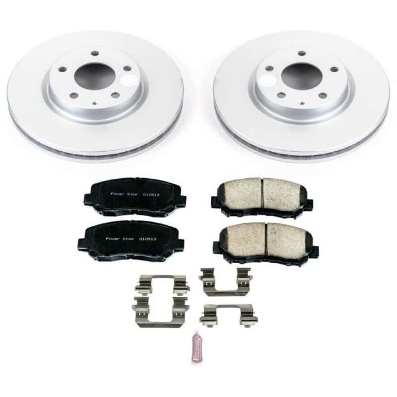 PowerStop — Power Stop 13-15 Mazda CX-5 Front Z17 Evolution Geomet Coated Brake Kit - view 1