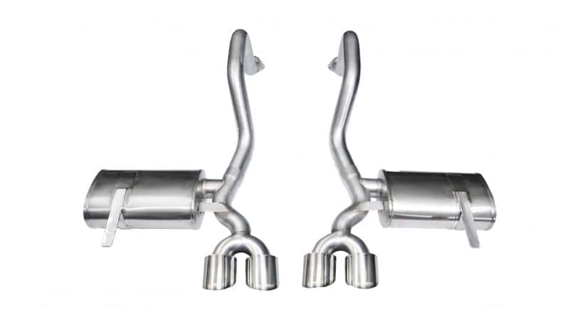 CORSA Performance — Corsa 1997-2004 Chevrolet Corvette C5 Z06 5.7L V8 Polished Xtreme Axle-Back Exhaust
Exhaust - view 1