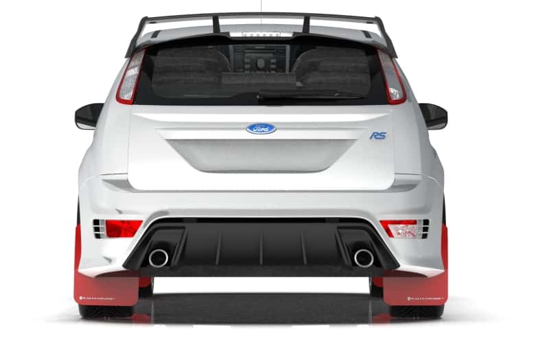 Rally Armor — Rally Armor 09-11 Ford Focus MK2 RS Red UR Mud Flap Black Logo
Mud Flap - view 3