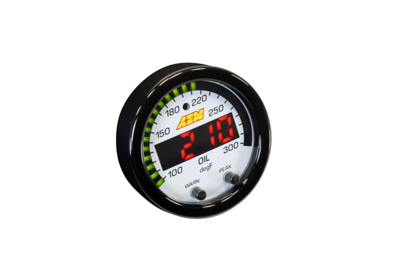 AEM — AEM X-Series Temperature 100-300F Gauge Kit (ONLY Black Bezel and Water Temp. Faceplate)
X-Series Temperature
X-Series Gauge - view 9