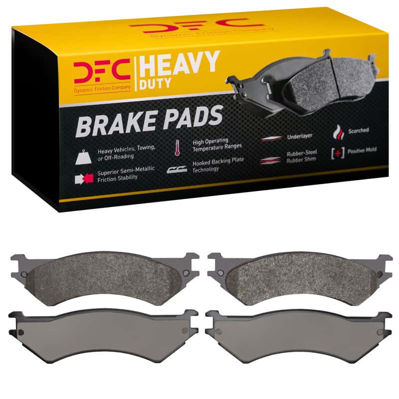 DFC — DFC 99-07 Ford E-350 Club Wagon Rear Heavy Duty Pads - Semi Metallic
DFC Brake Pad Set - view 1