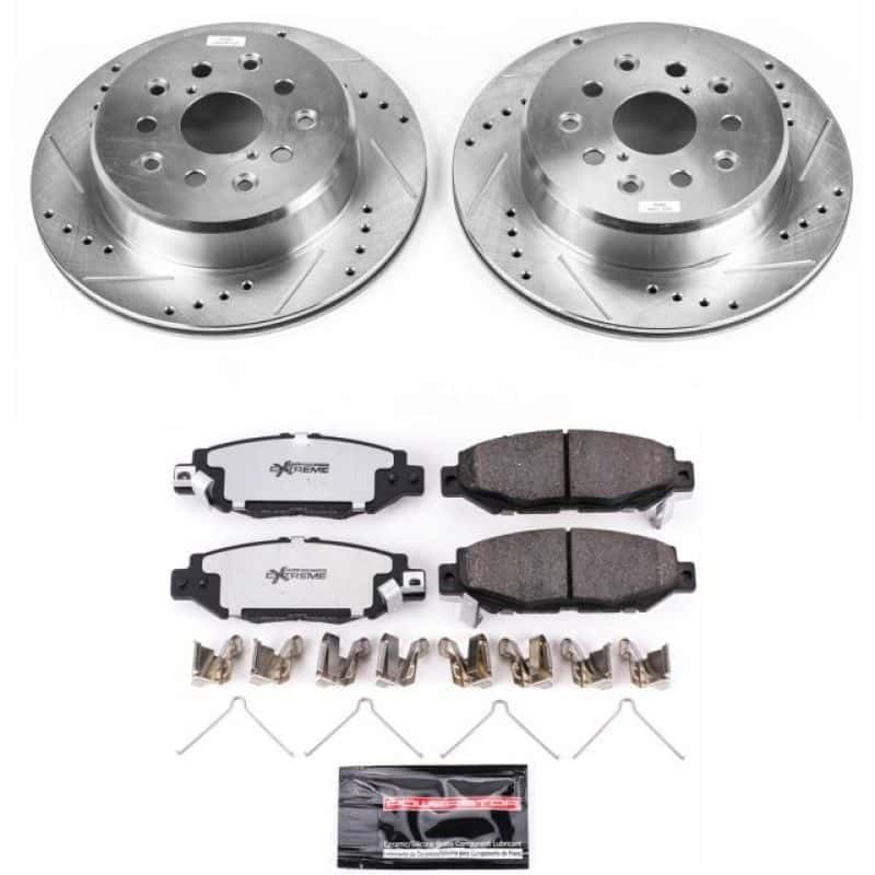 PowerStop — Power Stop 93-97 Lexus GS300 Rear Z26 Street Warrior Brake Kit - view 1