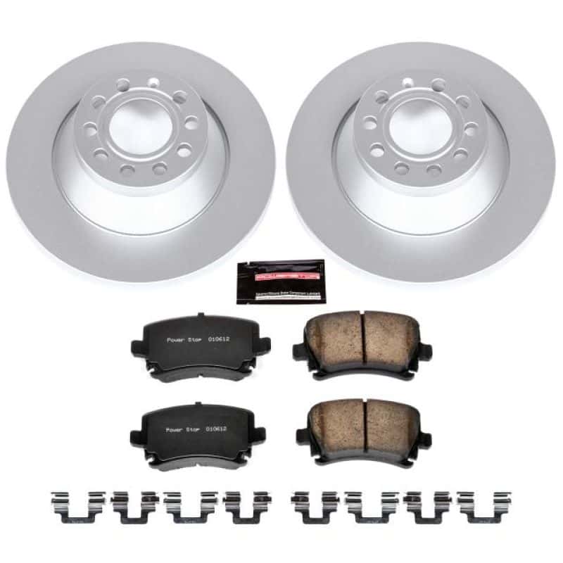 PowerStop — Power Stop 05-11 Audi A6 Rear Z23 Evolution Sport Coated Brake Kit - view 1