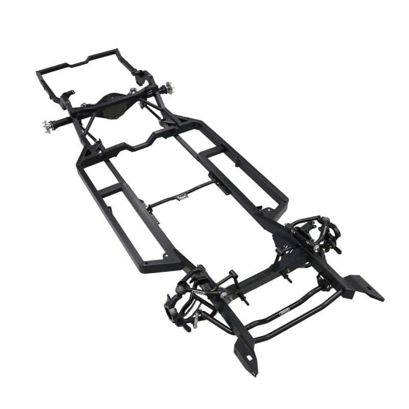 Ridetech — Ridetech 68-72 GM A-Body w/ Hub Spindle & (Stock) 60.25in Flange to Flange Width Momentum Chassis
Chassis, 68-72 A Bod - view 2