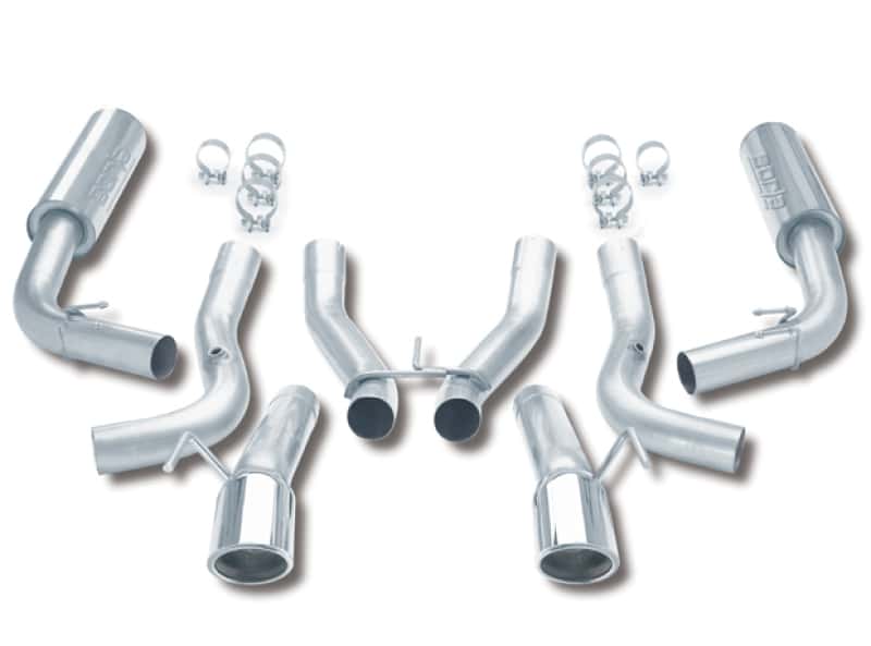 Borla — Borla 96-02 Viper GTS/R/T-10 Coupe/Convertible 2dr w/ 2.5in Inlets SS Catback Exhaust System
Cat-Back System
ExhstSysKt - view 4