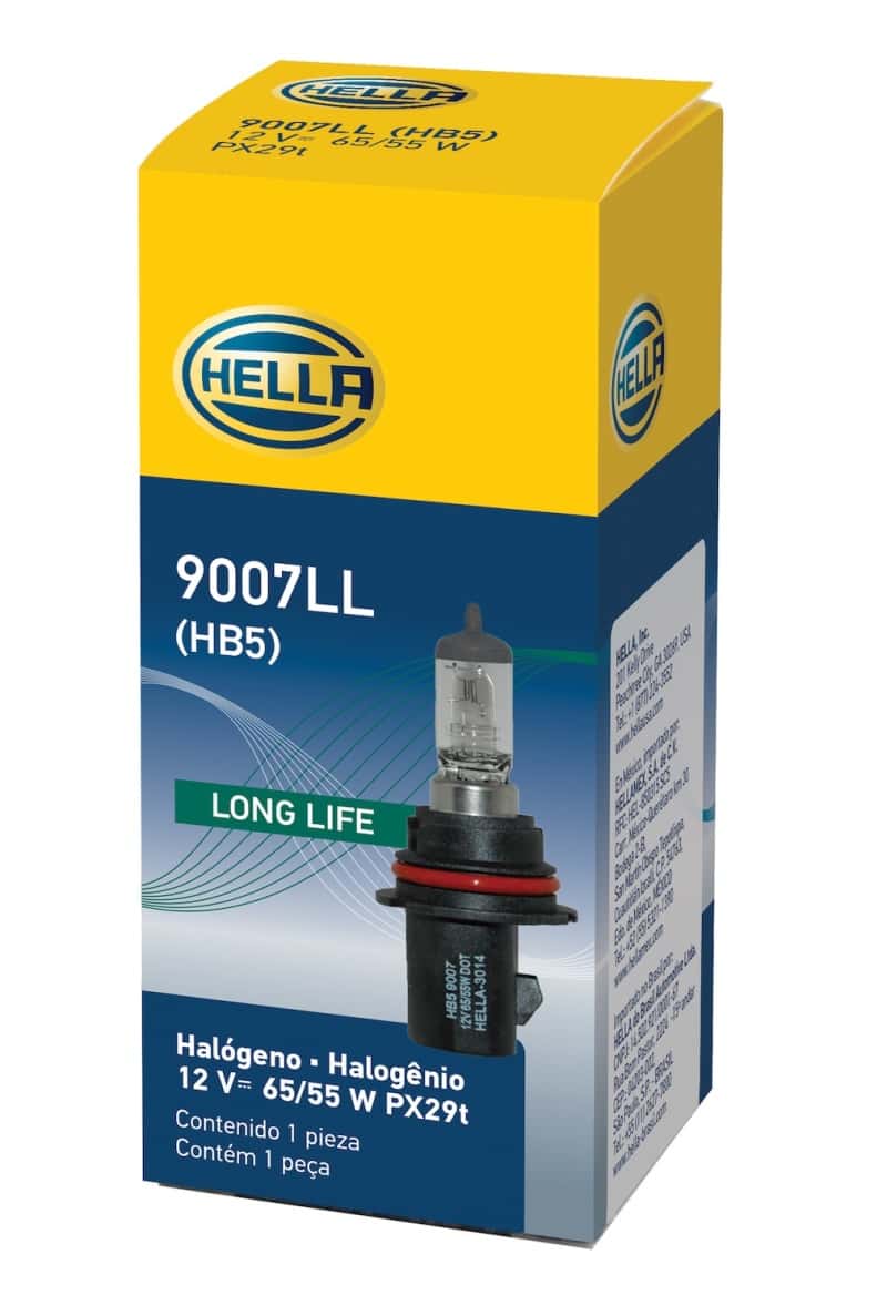 Hella — Hella Bulb 9007 12V 65/55W Px29T Long Life
9007LL Halogen Bulb - view 6