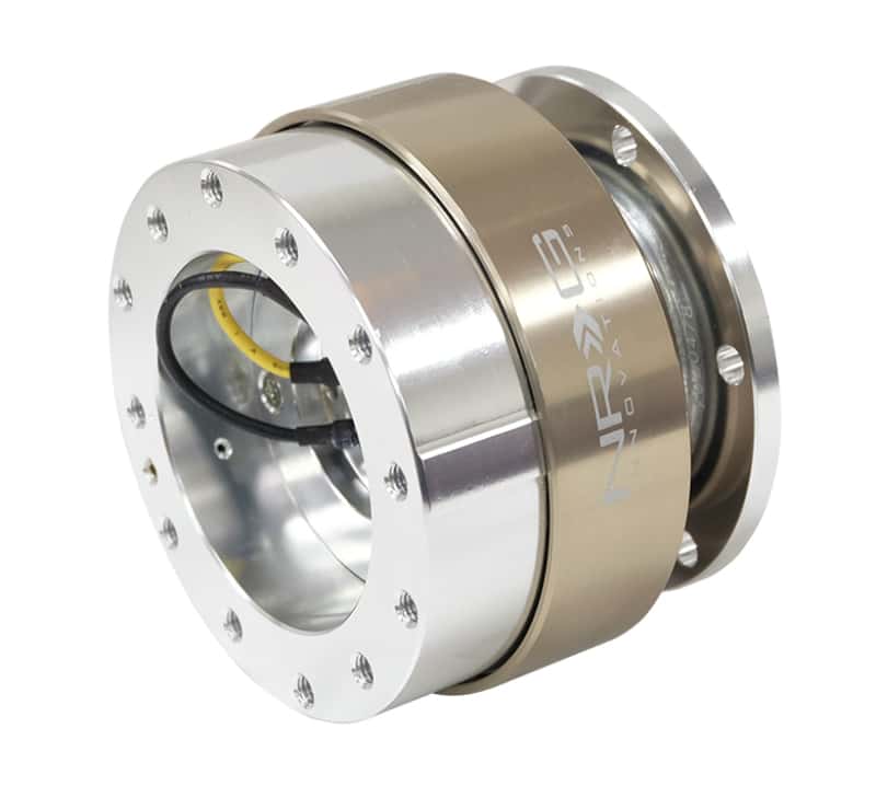 NRG — NRG Quick Release Gen 1.5 - Silver Body / Titanium Chrome Ring - view 3